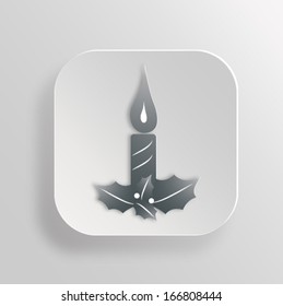  Christmas candle  icon