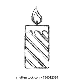 christmas candle icon