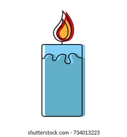 christmas candle icon