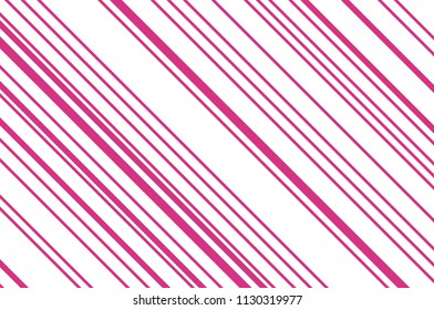 Christmas candle, lollipop pattern. Striped diagonal background with slanted lines. Stripy backdrop for print on wrapping. Vector illustration 