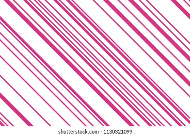 Christmas candle, lollipop pattern. Striped diagonal background with slanted lines. Stripy backdrop for print on wrapping. Vector illustration 