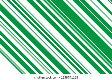 Christmas candle, lollipop pattern. Striped diagonal background with slanted lines. Stripy backdrop for print on wrapping. Vector illustration