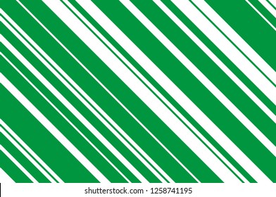 Christmas candle, lollipop pattern. Striped diagonal background with slanted lines. Stripy backdrop for print on wrapping. Vector illustration