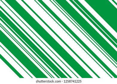 Christmas candle, lollipop pattern. Striped diagonal background with slanted lines. Stripy backdrop for print on wrapping. Vector illustration