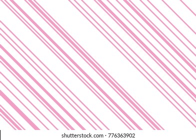 Christmas candle, lollipop pattern. Striped diagonal background with slanted lines. Stripy backdrop for print on wrapping. Vector illustration
