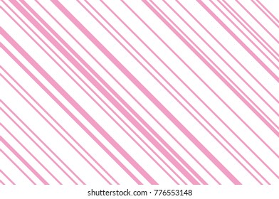 Christmas candle, lollipop pattern. Striped diagonal background with slanted lines. Stripy backdrop for print on wrapping. Vector illustration