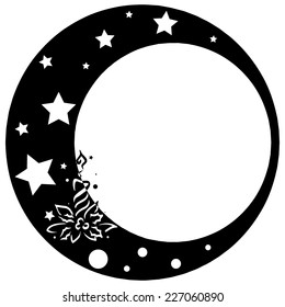 Christmas candle vector