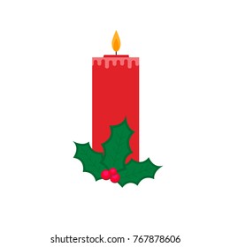 Christmas candle, vrctor