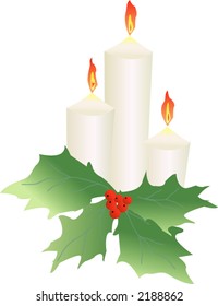 Christmas candles