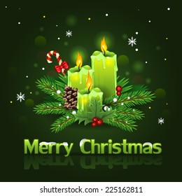 Christmas candles