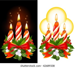 Christmas candles