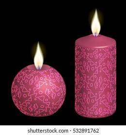 christmas candles