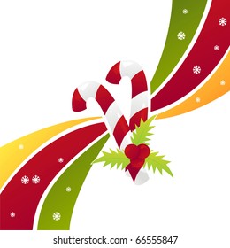 christmas candy background