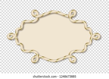 Christmas candy borders and frames. Christmas candy elements. Vector illustration