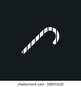 Christmas Candy Cane Icon.