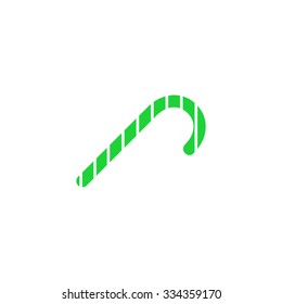 Christmas Candy Cane Icon.