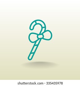 Christmas Candy Cane icon