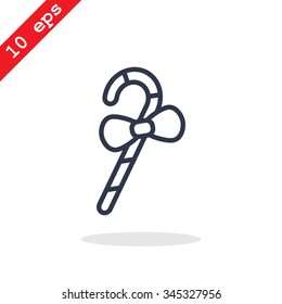 Christmas Candy Cane icon