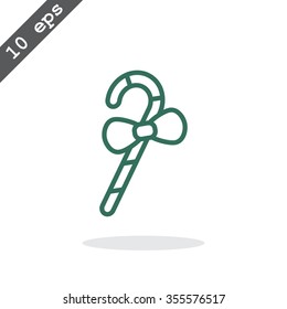 Christmas Candy Cane icon