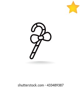Christmas Candy Cane icon