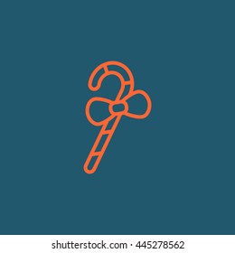 Christmas Candy Cane icon