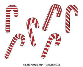 Christmas candy cane
Christmas Icon Set Collection
