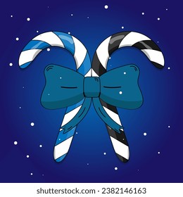 Christmas Candy cane vector design