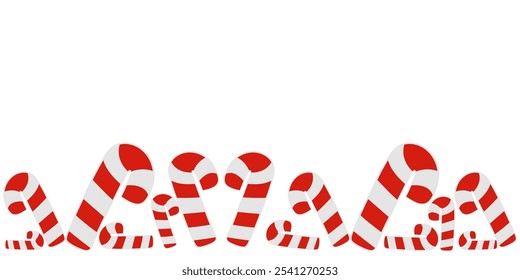 Christmas candy cane vector design