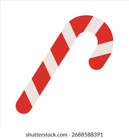 christmas candy cane vector illustration