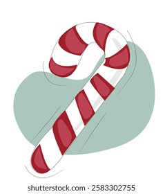 Christmas Candy Cane.Candy Cane. Christmas candy cane