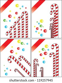 Christmas candy card template