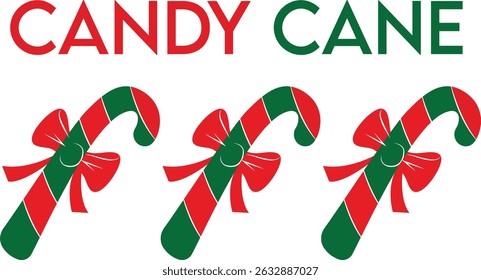 Christmas candy with clipping path, simple Christmas coloring book. lollipop cane with ribbon. Coloring book page for kids, cartoon illustration set of color and black and white contours.