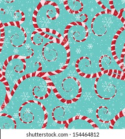 Christmas candy pattern (seamless)
