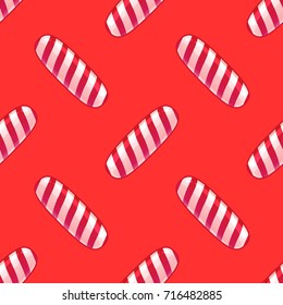 Christmas Candy Seamless Pattern - Great for Christmas and Winter Projects, Wrapping Paper, Backgrounds, Wallpapers.