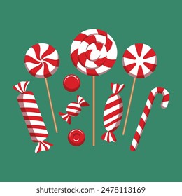Navidades Candy Set Diseño de Colección