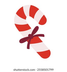 Christmas candy sign illustration vector