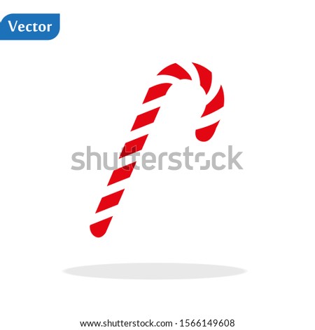 Christmas cane, christmas candy, christmas stick, red candy