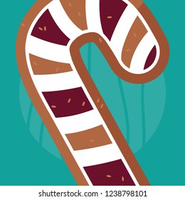 Christmas cane design