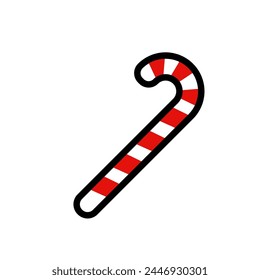 caña de navidad	- Icono de Vector
