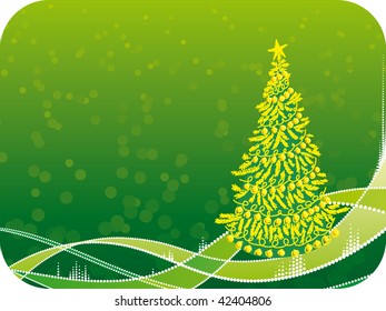 tarjeta de Navidad