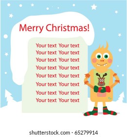 Christmas card.