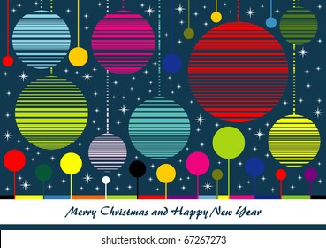 Christmas card abstract background