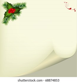 Christmas card. Abstract Christmas background.