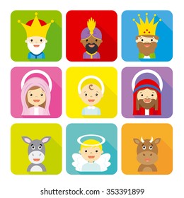 Christmas card. Avatar
