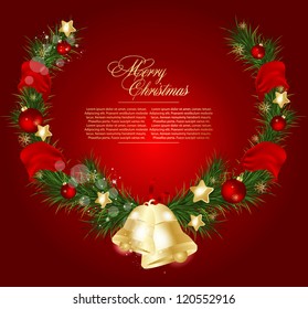 Christmas card background