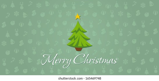 Christmas card background