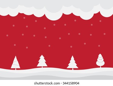 Christmas card and background