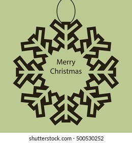Christmas card background .