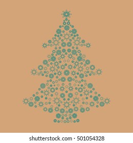 Christmas card background .