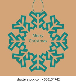Christmas card background .